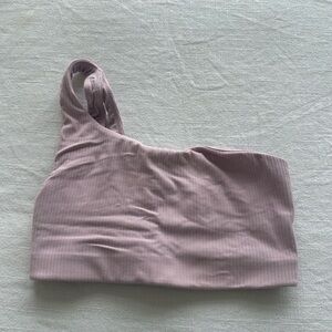 Lululemon sports bra one shoulder